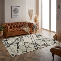 Covor Cappuccino Imprimeu Piatra 16102, 120x170 cm, 1550 gr/mp - 2