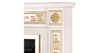 Semineu electric Versailles gold & Cristina, Art Flame, 1020x1100x300 mm, 2000W - 4