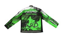 Geaca KIMO Kids BRO Motocross pentru Copii cu Protectie, Verde - 1