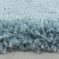 Covor Fluffy Albastru 160x160 cm - 2