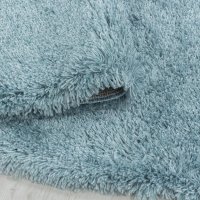 Covor Fluffy Albastru 160x160 cm - 3