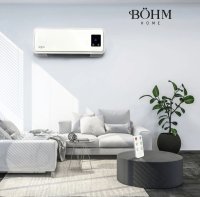 Aeroterma de perete BÖHM BH2000, 1000/2000 W, telecomanda si timer 1-12 ore, pentru 20-25 m² - 4