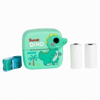 Camera foto pentru copii Free2Play cu printare instant si design dinozaur - 1