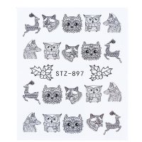 Tatuaj decor unghii STZ-897 - 1
