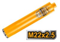 Carota diamantata segmentata INGCO DCB581128, 112x450mm, taiere umeda, prindere M22 - 2