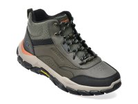 Ghete SKECHERS SANTORO kaki din piele naturala pentru barbati - 1
