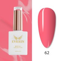 Oja Semipermanentă Everin Royal Collection 10 ml – 62 Royal Pink Coral | Roz Corai Intens - 1