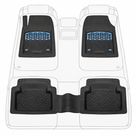 Covorase auto TEAMCAR® pentru Audi Q5 8R SUV (2008-2017) - Set complet - 4