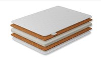 Saltea pentru copii Cocos Spuma T18 Cocos cu husa detasabila bumbac cashmere 120X60X11 cm - 1