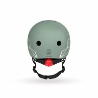 Casca de protectie pentru copii sistem de reglare magnetic cu led XXS-S 45-51 cm 1 an+ Green Lines Scoot Ride - 3