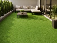 Gazon Artificial Jakarta 200x400 cm Verde de la Delta - 1