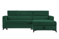 Colțar Extensibil MIZZONI, cu lada depozitare, tetiere reglabile, 250 x 175 x 94 cm - 1