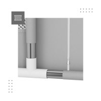 Tarc de joaca pentru copii Tulano Cozy 20 Grey, 130x130x65cm, interior/exterior, cadru metalic, usa cu fermoar, husa din plasa respirabila - 9