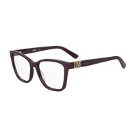 Ochelari de vedere pentru dama Love Moschino MOL674 0T7 - Rama Patratica Violet - 1