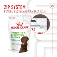 ROYAL CANIN Suplimente pentru Pui Immunity & Digestion, Recompense Funcționale pentru Câini Junior, 100g - 8