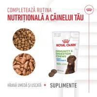 ROYAL CANIN Suplimente pentru Pui Immunity & Digestion, Recompense Funcționale pentru Câini Junior, 100g - 9