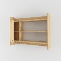 Raft de bucătărie Knerr Stejar 85x15x65 cm - 4