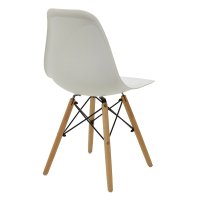 Set dining Julita Antoro, 5 piese, Transparent, 80x80x75 cm - 7