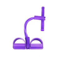 Banda elastica multifunctionala cu suport pentru picioare perfecta pentru tonifiere brate, abdomen, piept, - 1