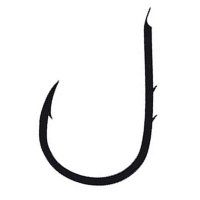 Carlige Jaxon Sumato Okiami Chinu, Black Nickel, 10buc/plic (Marime Carlige: Nr. 7) - 1