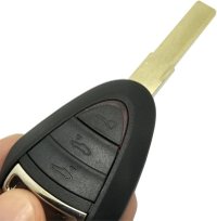 Carcasa Cheie Auto Techstar cu 3 butoane, Compatibila Porsche 911, Cayman, Boxster, Carrera GT - 1