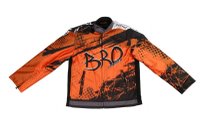 Geaca KIMO Kids BRO Motocross cu Protectie pentru Copii, Portocalie - 1