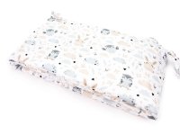 Protectie laterala pentru patut copii Kerstin Poiana Fermecata  180 x 30 cm, cu doua fete, suprafata din bumbac 100, prindere cu panglici - 3
