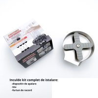 Dispozitiv Profesional de Spalare si Clatire Pahare sub Jet de Presiune, Din Inox Cu 7 Orificii De Pulverizare - 3