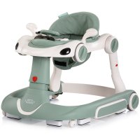 Premergator multifunctional Chipolino Happy Walker Basil 5 in 1 cu sezut ajustabil si maner detasabil - 2