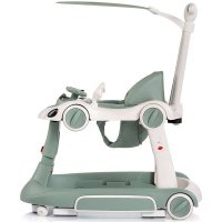 Premergator multifunctional Chipolino Happy Walker Basil 5 in 1 cu sezut ajustabil si maner detasabil - 4