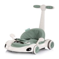 Premergator multifunctional Chipolino Happy Walker Basil 5 in 1 cu sezut ajustabil si maner detasabil - 6