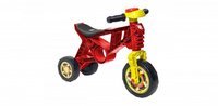 Tricicleta pentru copii Novokids EVO Balance Bike Rosu fara pedale, 3 roti, claxon, greutate admisa 30 Kg - 3
