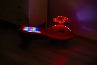 PlasmaCar copii fara pedale Toyz Fiesta BeigePurple Ride-On gravitationala cu muzica si roti din cauciuc luminoase, scaun ergonomic si spatios, greutate maxima admisa 100 kg - 3