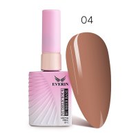 Rubber Base Everin Nudelicious 04 – Bază rubber Nude Bej-Caramel, HEMA &amp; TPO Free, 15ml - 1