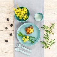 Reer Growing Cups BlueGrey, set de 2 pahare pentru copii - 1