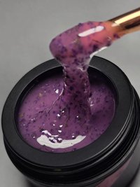 Gel Autonivelant Everin Petal Stories Lilac Whisper 15g - Gel Floral Mov - 1