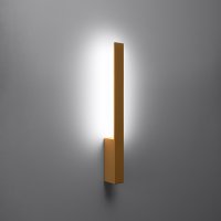 Sollux Lighting Lahti, aplica LED de perete aurie, 4000K, 920 lm, 4 x 6,5 x 50 cm - 3