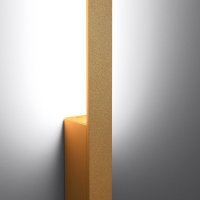 Sollux Lighting Lahti, aplica LED de perete aurie, 4000K, 920 lm, 4 x 6,5 x 50 cm - 4