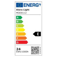 Sollux Lighting Lahti, aplica LED de perete aurie, 4000K, 920 lm, 4 x 6,5 x 50 cm - 9