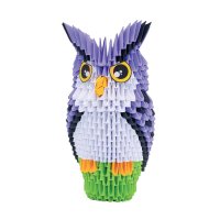 Creagami Origami 3D - Bufnita cu 657 Piese - 1