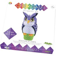 Creagami Origami 3D - Bufnita cu 657 Piese - 2