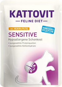 Plic Kattovit Sensitive, Pui si Curcan, 85 g - 1
