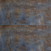 Gresie portelanata Saturn Blue 59.5 x 119.5 cm lucioasa rectificata cu aspect vintage - 1