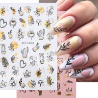 Sticker decor unghii STZ-SJ005 - STZ-SJ003 - 1