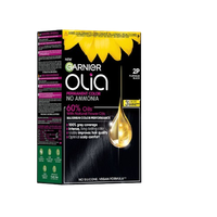 Vopsea permanenta fara amoniac Garnier Olia 2P Platinum Black, 174ml - 1