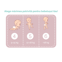 Scutece tip chilot pentru bebelusi Pine Pants Pachet Advantage Pine Junior 12-18 kg x 46 buc - 1