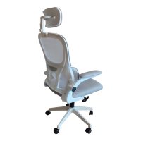 Scaun de birou, Recko, Gri, 64x58x133 cm - 2