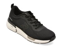 Pantofi sport RIEKER U1404 negri din material textil respirabil - 1
