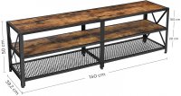 Comoda Vasagle, 140x39x52cm - 4