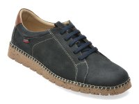 Pantofi CALLAGHAN albastri, 65200, din piele naturala - 1